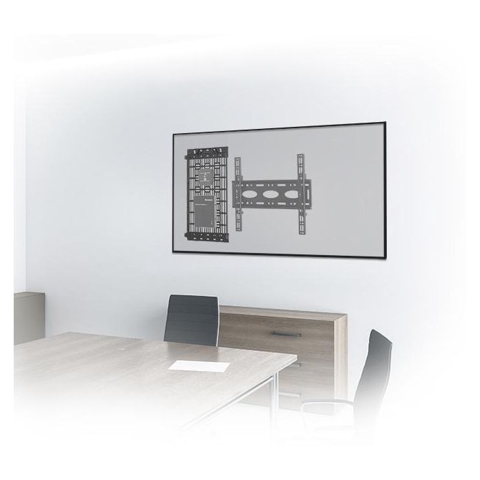 B-Tech BT7889 Bandeja de Almacenamiento AV de Liberación Rápida para Fijación Discreta de Equipos Detrás de Pantallas 7