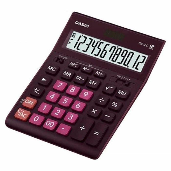 Calculadora Casio GR-12C-WR-W-EP Resina