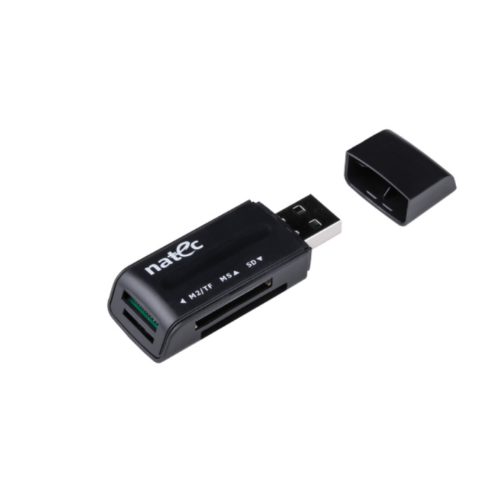 NATEC ANT 3 Mini Lector de Tarjetas USB 2.0 Negro NATEC ANT 3 Mini Lector de Tarjetas USB 2.0 Negro