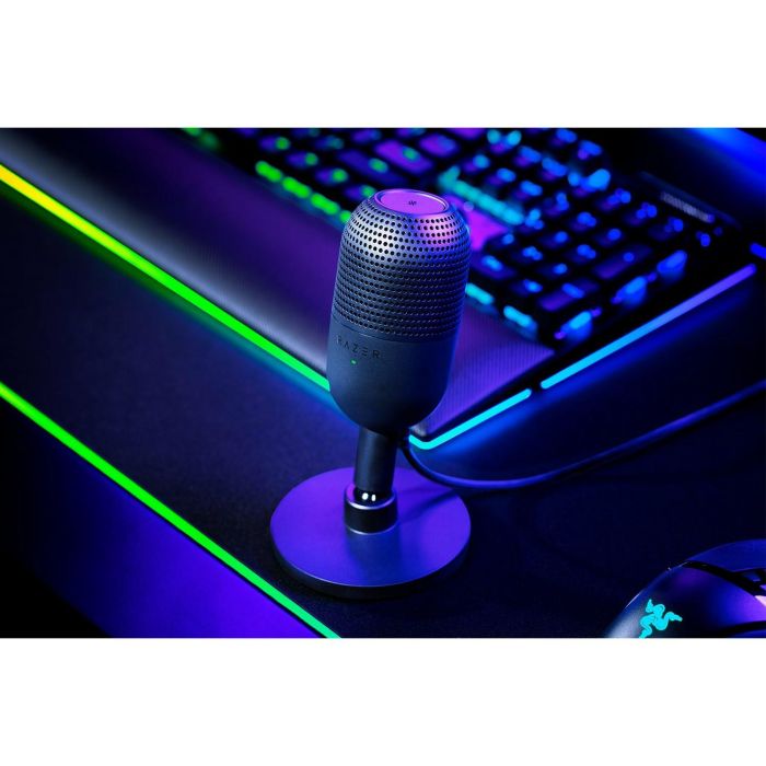 Razer Seiren V3 Mini Micrófono de Superficie para Mesa USB Tipo C Negro 3