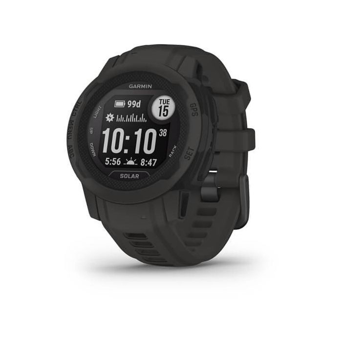 Garmin Instinct 2S Solar 40mm Smartwatch GPS Deportivo Negro con Monitor Cardíaco y Oxígeno en Sangre