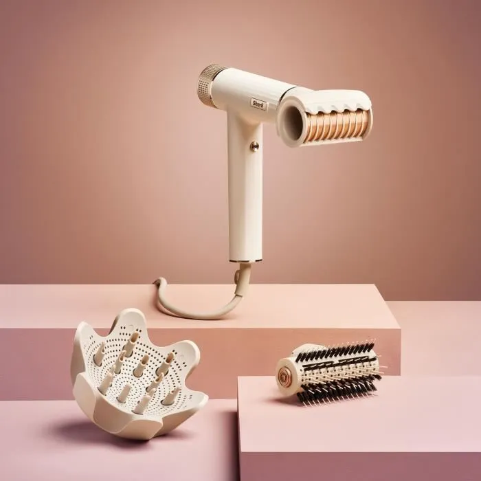 Shark Secador de pelo HD334EU SpeedStyle Curler & RapidGloss para cabello liso y ondulado Secado rápido 1