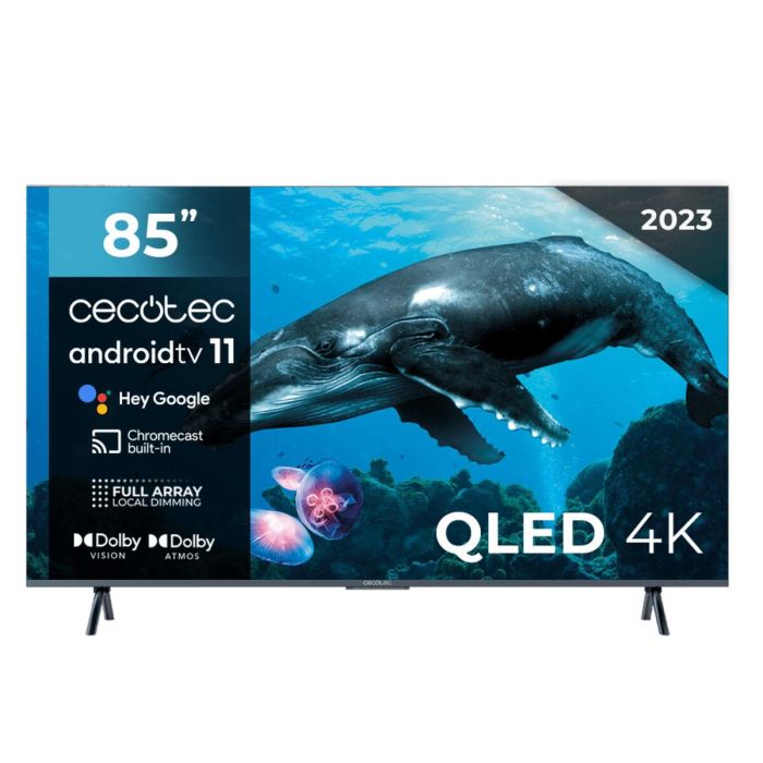 Smart TV Cecotec V3+ series VQU30085+ 55" 4K Ultra HD HDR10 Dolby Vision 0 Smart TV Cecotec V3+ series VQU30085+ 55" 4K Ultra HD HDR10 Dolby Vision 0
