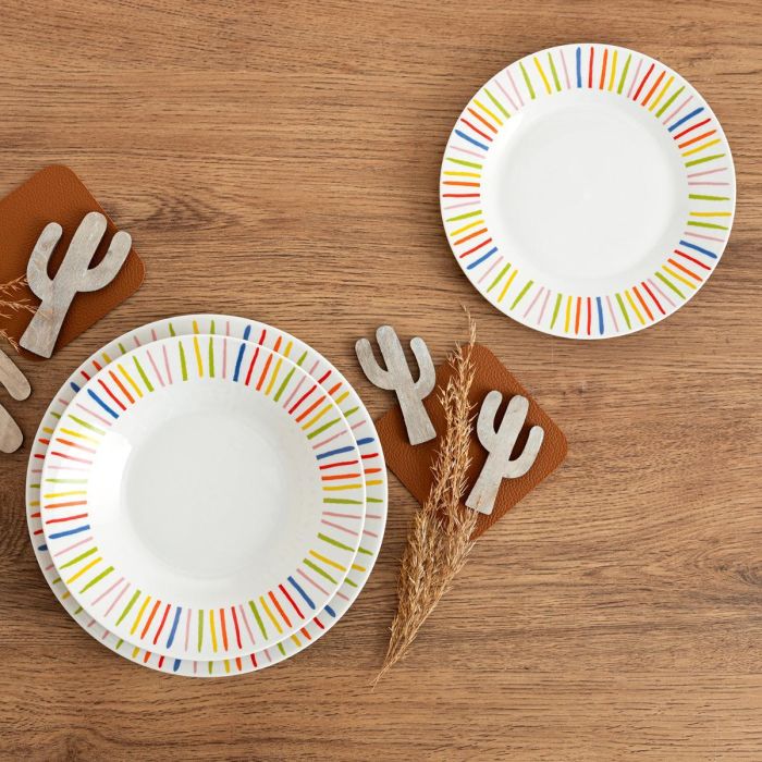 Plato Llano Porcelana California Quid 23 cm 2