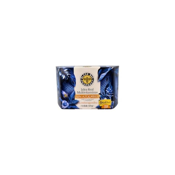 Black Bee Jalea Real Multivitaminas S/Azucar 20 Amp