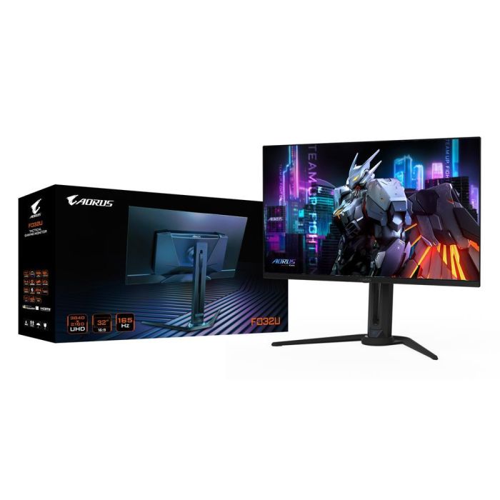 GIGABYTE Monitor Gaming AORUS FO32U 31.5" UHD 4K 165Hz 0.03ms OLED HDR True Black 400 FreeSync Premium Pro HDMI 2.1 5