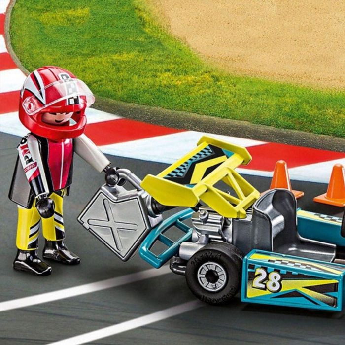 Playset City Action Go Kart Playmobil 9322 - Action - Karting Pilot Case (29 pcs) 1 Playset City Action Go Kart Playmobil 9322 - Action - Karting Pilot Case (29 pcs) 1