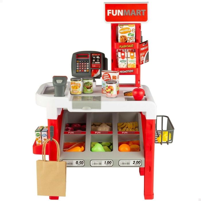 Supermercado de Juguete Funville Funmart 55,5 x 75 x 29 cm Supermercado de Juguete Funville Funmart 55,5 x 75 x 29 cm