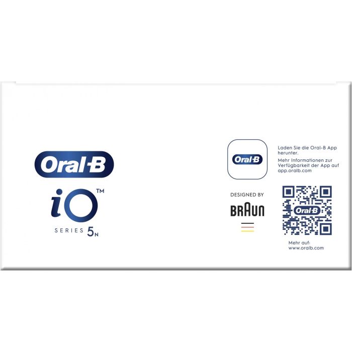 Oral-B iO Series 5 Cepillo Dental Oscilante Blanco con 5 Modos de Cepillado y Sensor de Presión, Recargable 3