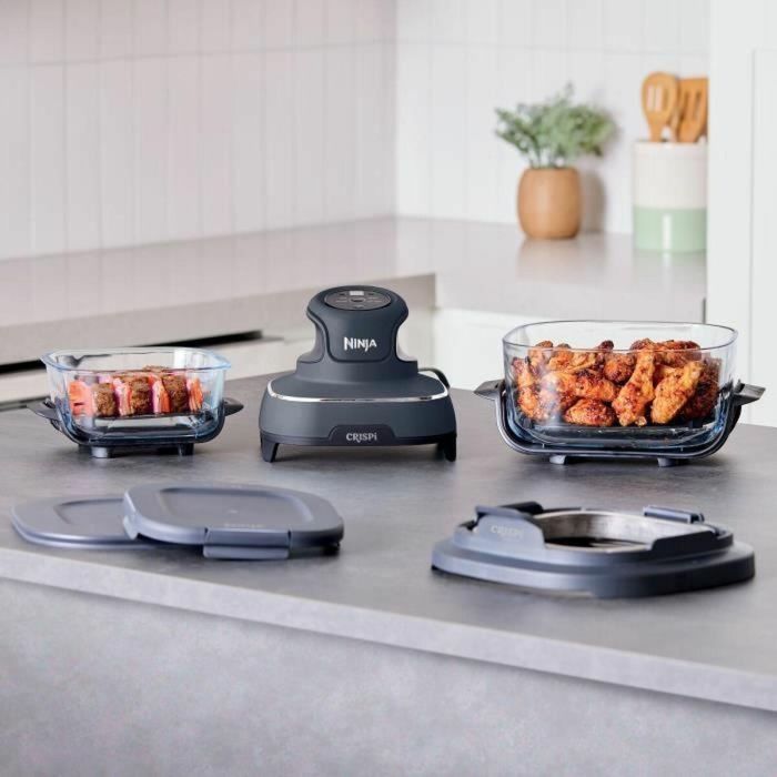Ninja Freidora Portátil sin Aceite CRISPI NIN0622356307741 1.4L y 3.8L 1700W Azul 22 Ninja Freidora Portátil sin Aceite CRISPI NIN0622356307741 1.4L y 3.8L 1700W Azul 22