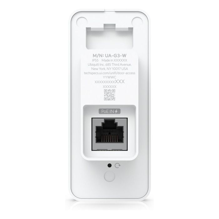 Ubiquiti UA-G3-W Lector de Control de Acceso Básico, Blanco, Chip/Tarjeta NFC y Bluetooth, IP55 5