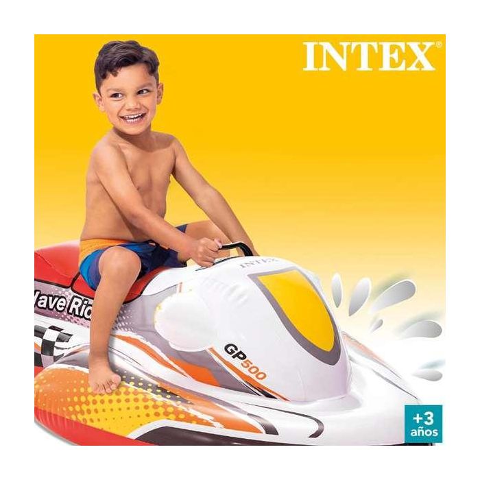 Intex Figura Hinchable Moto Wave Rider 117x77 cm para Niños +3 Años 13