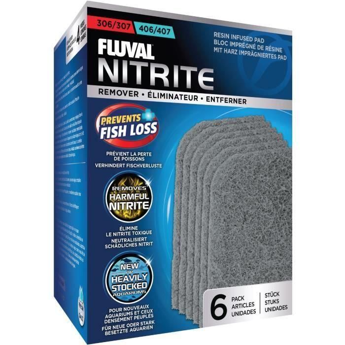 Fluval FLU0015561102643 Filtro de nitrato para acuario 307/407, 6 piezas, azul, para peces de agua fría Fluval FLU0015561102643 Filtro de nitrato para acuario 307/407, 6 piezas, azul, para peces de agua fría