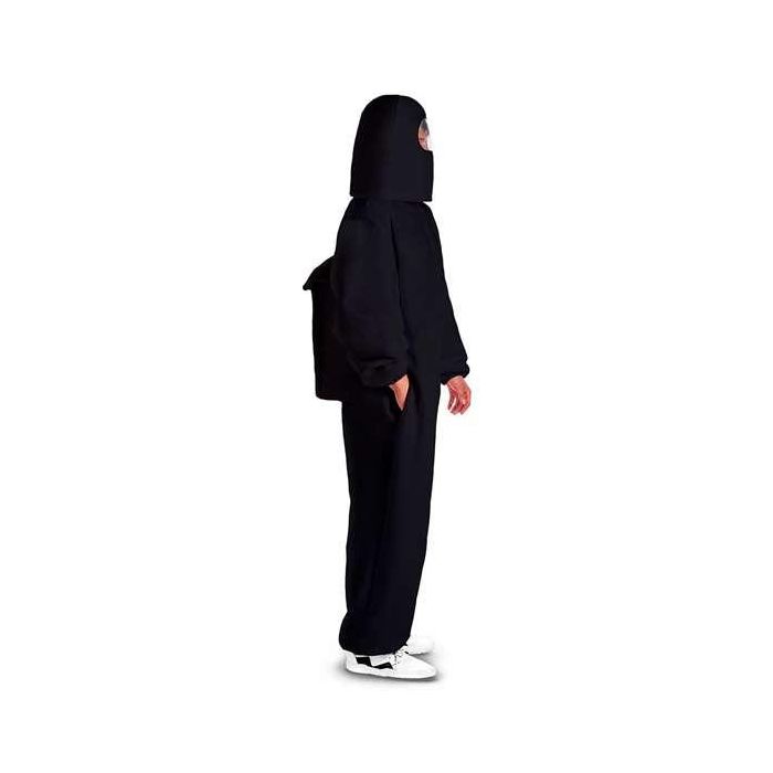 Disfraz among us impostor black XL (escafandra y traje con cremallera y bolsillos) 1 Disfraz among us impostor black XL (escafandra y traje con cremallera y bolsillos) 1