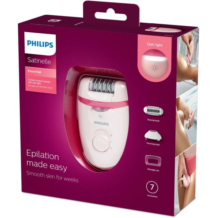Philips Depiladora Eléctrica Satinelle BRE285/00 10