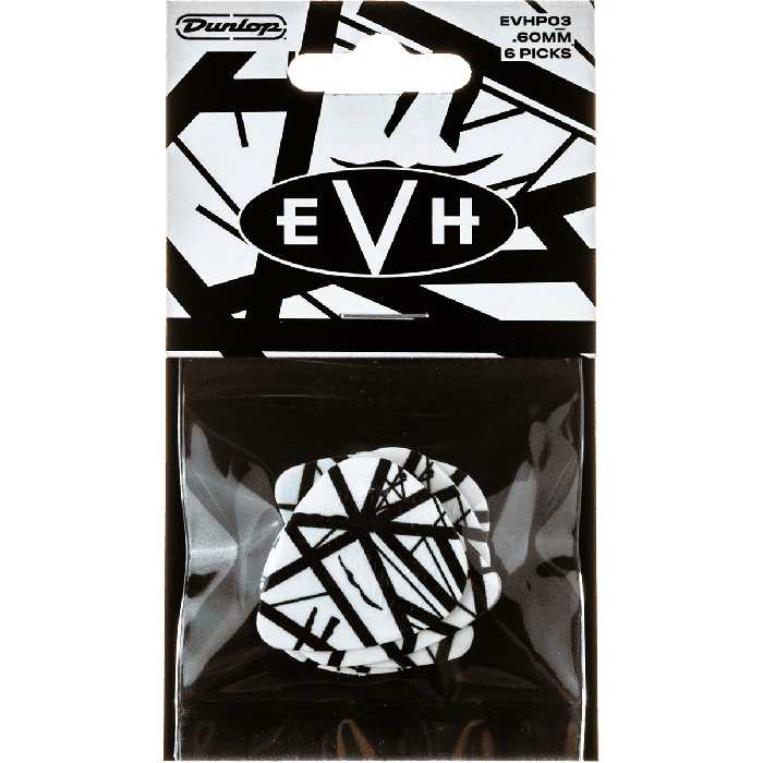 Pack 6 Púas Signature Evh Vhi - 0,60 Mm 2 Pack 6 Púas Signature Evh Vhi - 0,60 Mm 2