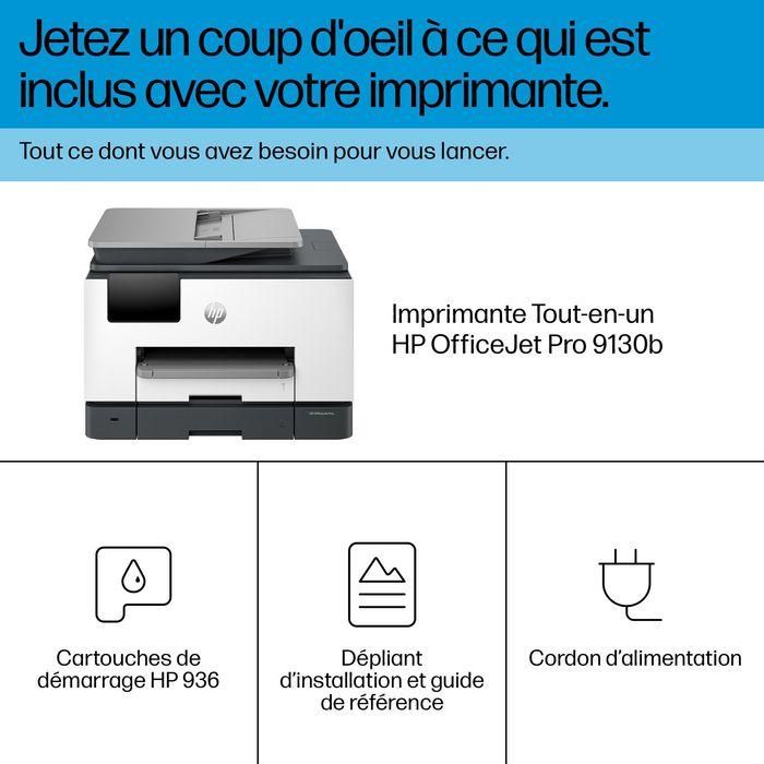 HP OfficeJet Pro 9130b All-in-One Printer Inyección de tinta térmica A4 4800 x 1200 DPI 25 ppm Wifi 19 HP OfficeJet Pro 9130b All-in-One Printer Inyección de tinta térmica A4 4800 x 1200 DPI 25 ppm Wifi 19