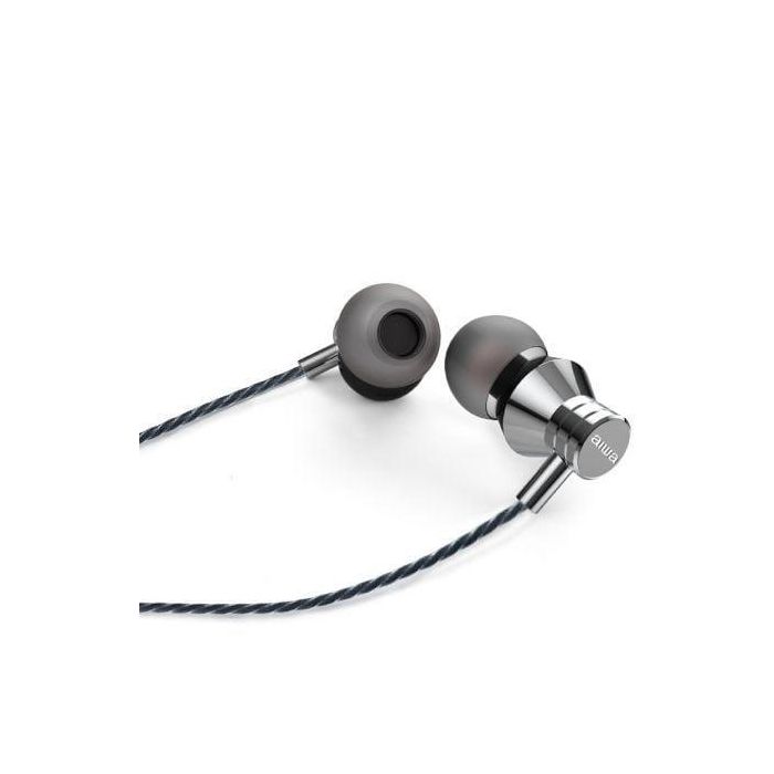 Auriculares Intrauditivos Aiwa ESTM-50SL/ con Micrófono/ Jack 3.5/ Plateados 1 Auriculares Intrauditivos Aiwa ESTM-50SL/ con Micrófono/ Jack 3.5/ Plateados 1