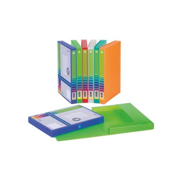 Carpeta De Proyectos Carchivo Pp Canguro Trans A4 Con Broche 3 Cm Azul