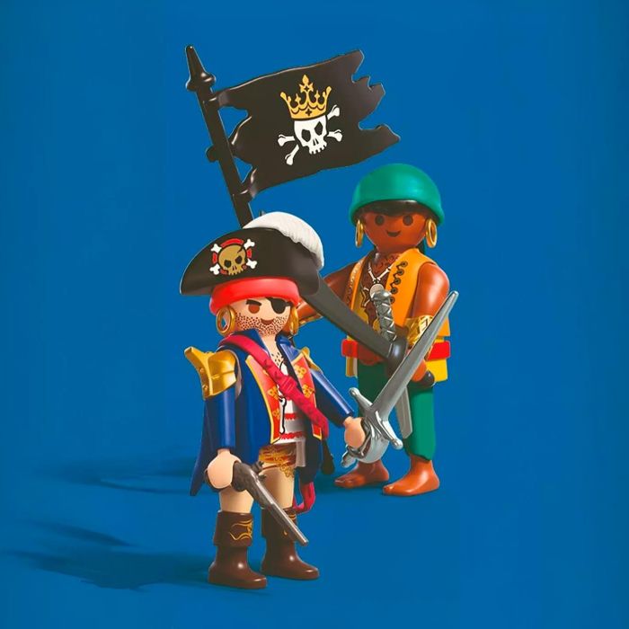 PLAYMOBIL 72024 Duo Pack Piratas - Figura de Acción para Niños +4 Años 3