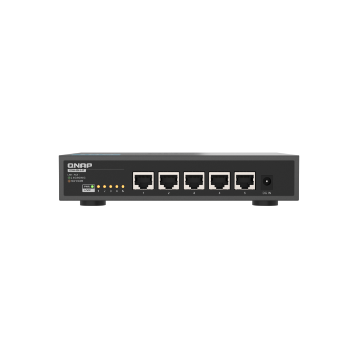 QNAP QSW-3205-5T switch No administrado 10G Ethernet (100/1000/10000) Escritorio Negro QNAP QSW-3205-5T switch No administrado 10G Ethernet (100/1000/10000) Escritorio Negro