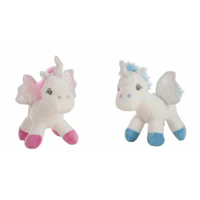 Unicornio 20 cm 2 col. rosa/azul