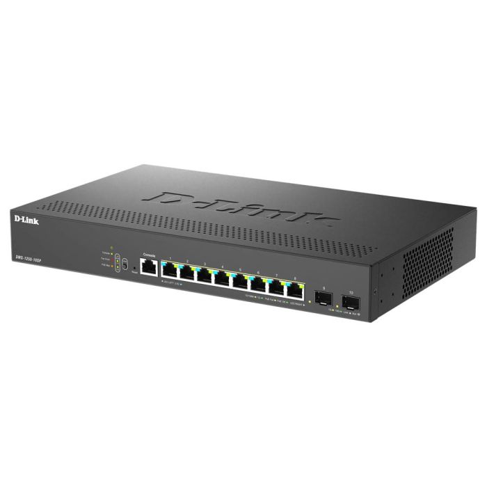 D-Link DMS-1250-10SP Switch Gestionado de 10 Puertos Ethernet 2.5G Montaje en Rack 2