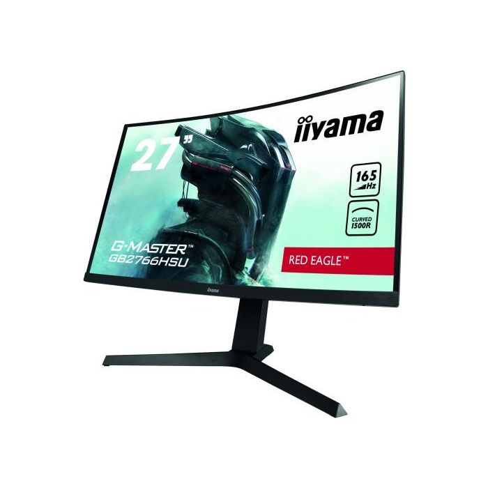 MONITOR IIYAMA 27" GAMING GB2766HSU-B1,FHD, 1920 x 1080, 1MS, 165HZ, ALT, INCL, REG ALT, USB, HDMI, DISPLAYPORT 5