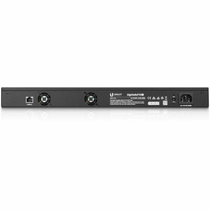 Ubiquiti ES-16-XG Switch Gestionado 10G Ethernet 16 Puertos (4 RJ-45) Montaje en Rack 1U Negro 1