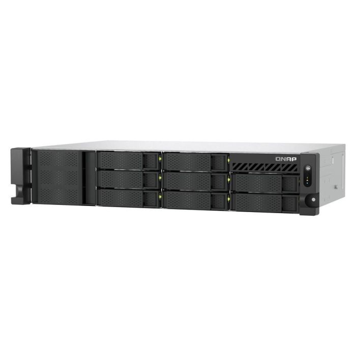 QNAP TS-855eU-RP-8G NAS Rackmount 8 Bahías Intel Atom C5125 8GB RAM 2x2.5GbE 2xM.2 2xPCIe Gen3 1x250W PSU 9