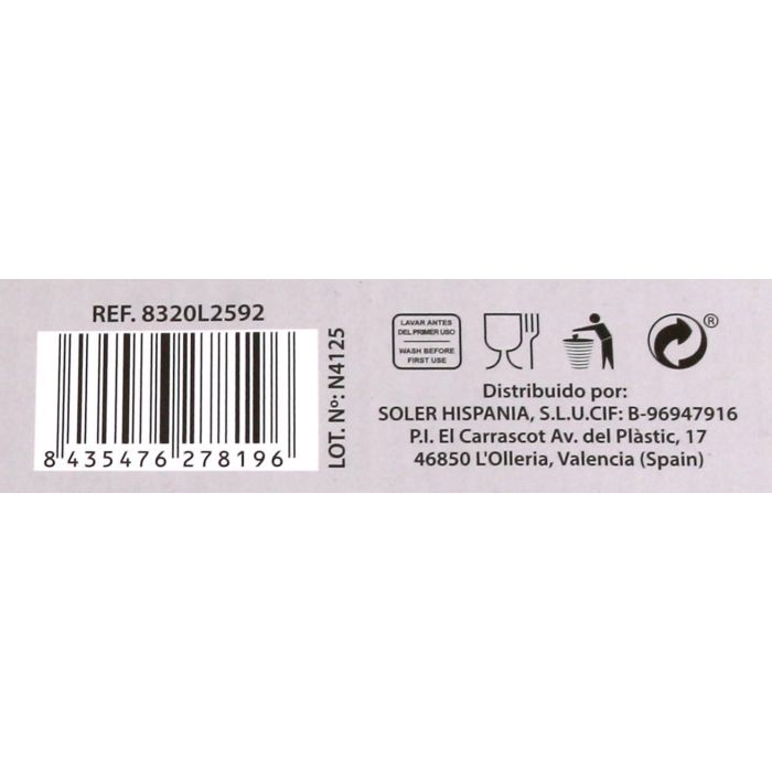 Set de 6 Copas para Vino y Agua Lavere 400 cc - La Mediterranea (4 Cajas) 7 Set de 6 Copas para Vino y Agua Lavere 400 cc - La Mediterranea (4 Cajas) 7