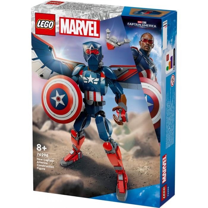 Lego Juego de Construcción Marvel Super Heroes Capitán América. Set de Ladrillos de Construcción Juguete para Niños y Coleccionistas 8+ Años 10 Lego Juego de Construcción Marvel Super Heroes Capitán América. Set de Ladrillos de Construcción Juguete para Niños y Coleccionistas 8+ Años 10