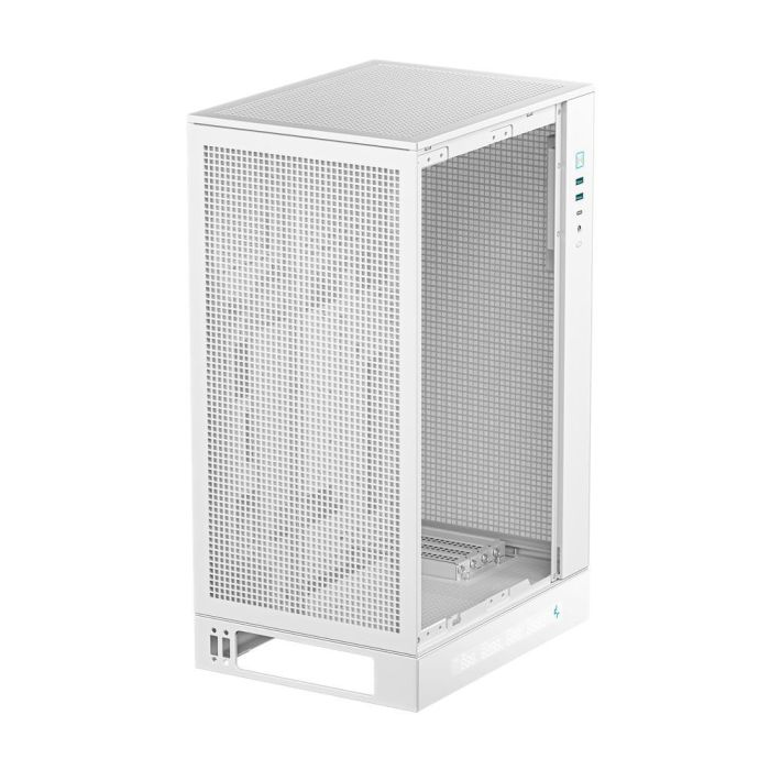DeepCool R-CH270-WHNDM0-G-1 Caja Gaming Semitorre CH270 Digital Blanca Micro-ATX con Panel Cristal Templado 6