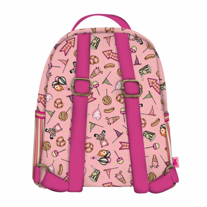 Mochila Escolar Gorjuss Carousel Salmón 20 x 22 x 10 cm 1 Mochila Escolar Gorjuss Carousel Salmón 20 x 22 x 10 cm 1