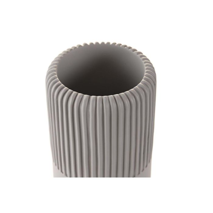 Vaso Scandi DKD Home Decor Gris 7 x 11 x 7 cm 1 Vaso Scandi DKD Home Decor Gris 7 x 11 x 7 cm 1