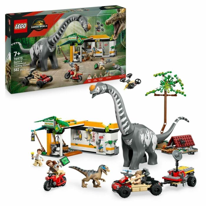 Lego 76973 Jurassic World Dinosaurio Juguete de construcción 582 piezas 23
