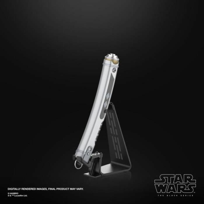 Hasbro Sable de luz electrónico Ahsoka Tano Force FX Elite con LED y efectos de sonido premium Star Wars The Black Series +14 años 5