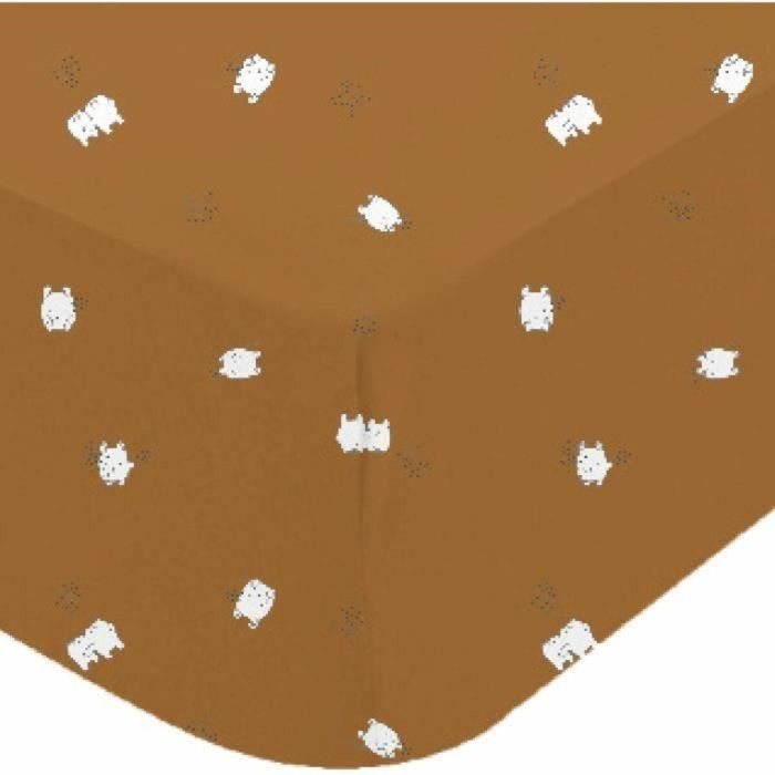 Domiva DOM3700948338957 Sábana Bajera Ajustable Jersey Estampada BOUBOU 60 x 120 cm Domiva DOM3700948338957 Sábana Bajera Ajustable Jersey Estampada BOUBOU 60 x 120 cm