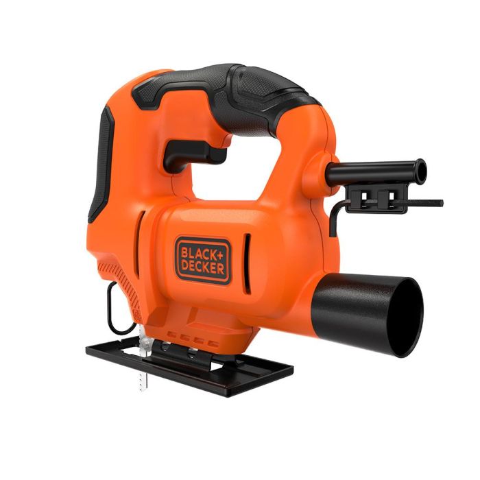 Black+Decker Sierra de calar 400W BES602-QS, 3000 rpm, corte a bisel 45°, 18mm 1 Black+Decker Sierra de calar 400W BES602-QS, 3000 rpm, corte a bisel 45°, 18mm 1