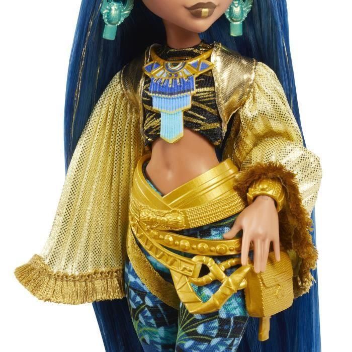 Monster High Hxh81 Muñeca Monster Fest Cleo De Nile con Accesorios de Festival de Música +4 Años Mattel 2 Monster High Hxh81 Muñeca Monster Fest Cleo De Nile con Accesorios de Festival de Música +4 Años Mattel 2