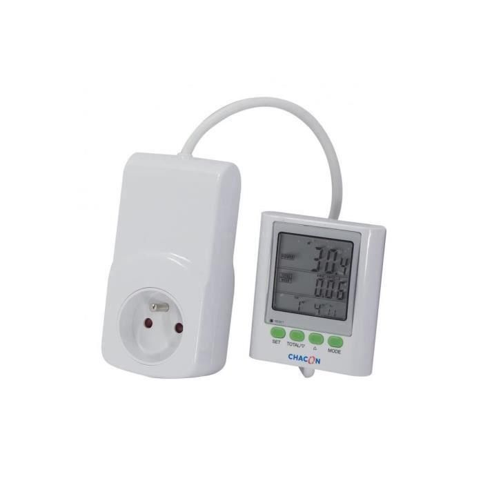 Medidor de consumo CHACON con pantalla remota EcoWatt 650 1