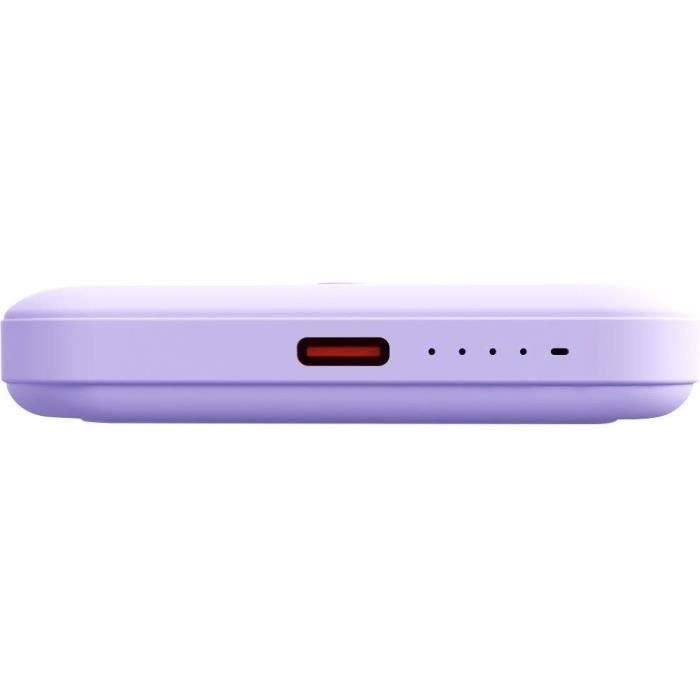 YENKEE YPB 501 PE Batería Externa MagSafe 5000 mAh – Cargador Magnético Inalámbrico para Smartphones 4 YENKEE YPB 501 PE Batería Externa MagSafe 5000 mAh – Cargador Magnético Inalámbrico para Smartphones 4