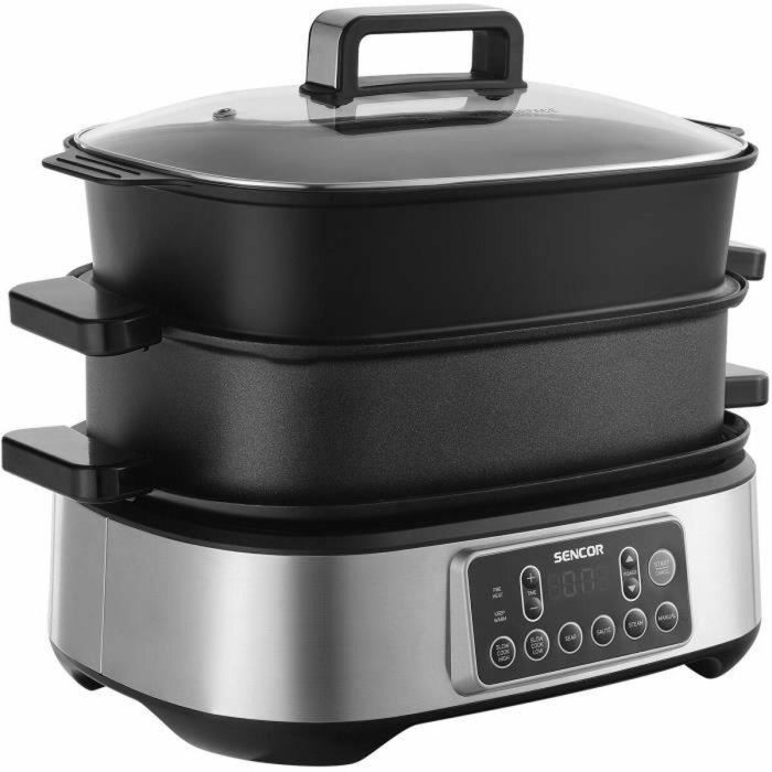 Olla de cocción lenta y grill multifunción - SENCOR - SPR 6300BK - 6 L - Negro 3