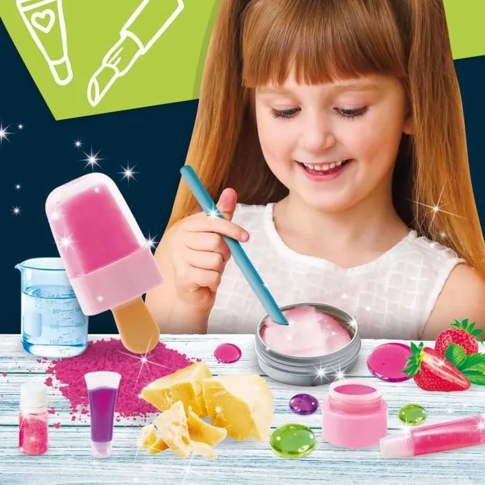 Lisciani Giochi LIS8008324104949 Descubrimiento Cosmético - Kit Científico - Ingredientes Naturales, Recetas Variadas 2