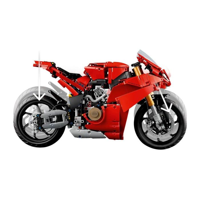 LEGO 42202 Technic Ducati Panigale V4 S Motocicleta para Construir para Adultos 4 LEGO 42202 Technic Ducati Panigale V4 S Motocicleta para Construir para Adultos 4