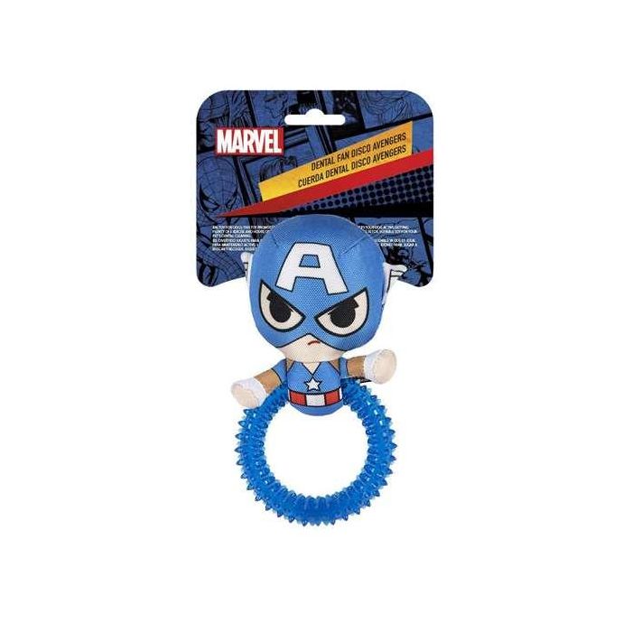 Cerdá Mordedor para Perro Avengers Capitán América Azul 7 x 10 x 20 cm 7 Cerdá Mordedor para Perro Avengers Capitán América Azul 7 x 10 x 20 cm 7