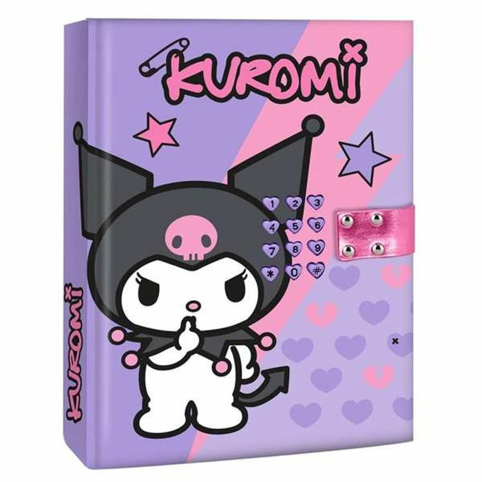 KIDS LICENSING Diario secreto electrónico Kuromi Hello Kitty con sonido