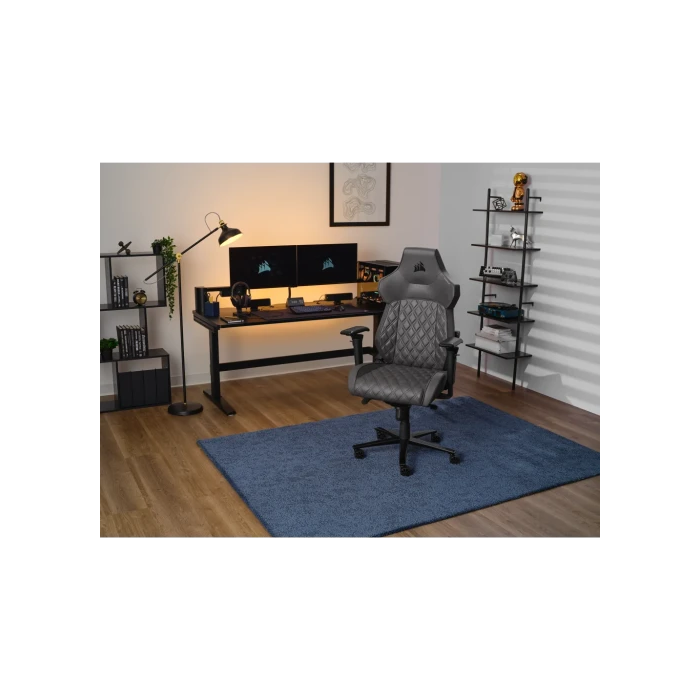 Corsair Silla para Videojuegos de PC TC500 LUXE CF-9010066-WW Asiento Acolchado Negro 6