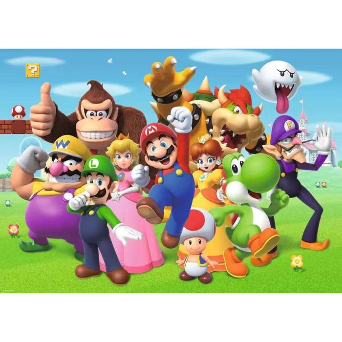 Ravensburger Puzzle Rompecabezas Super Mario 1000 Piezas para Adolescentes y Adultos 14+ Años 1 Ravensburger Puzzle Rompecabezas Super Mario 1000 Piezas para Adolescentes y Adultos 14+ Años 1