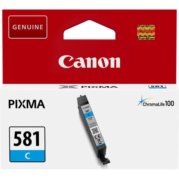 Canon Pixma TS615x/TS815x/TS915x/TR755x/TR855x Cartucho cyan CLI581 21 Canon Pixma TS615x/TS815x/TS915x/TR755x/TR855x Cartucho cyan CLI581 21